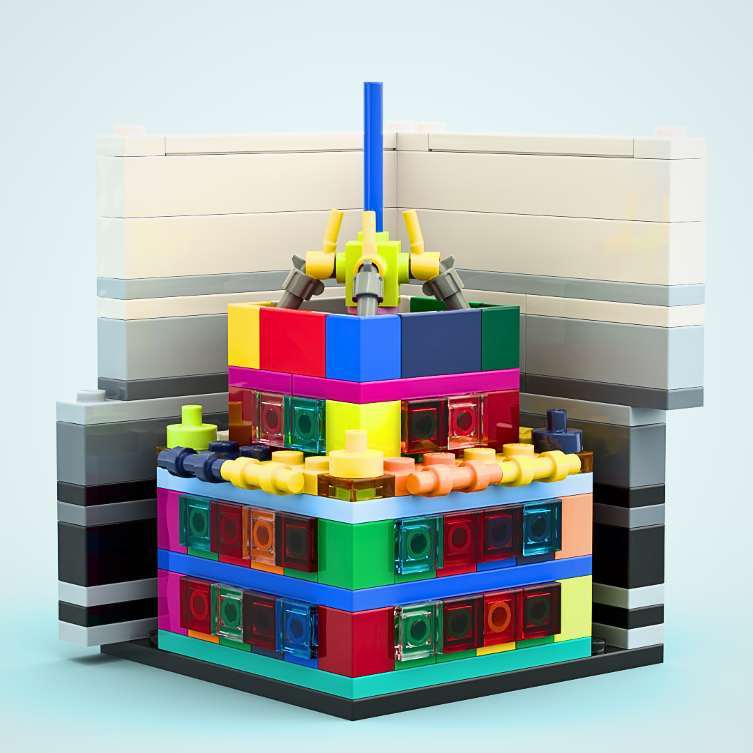 #13 Walker Building Stack - INSTRUCTIONS and PARTS LIST