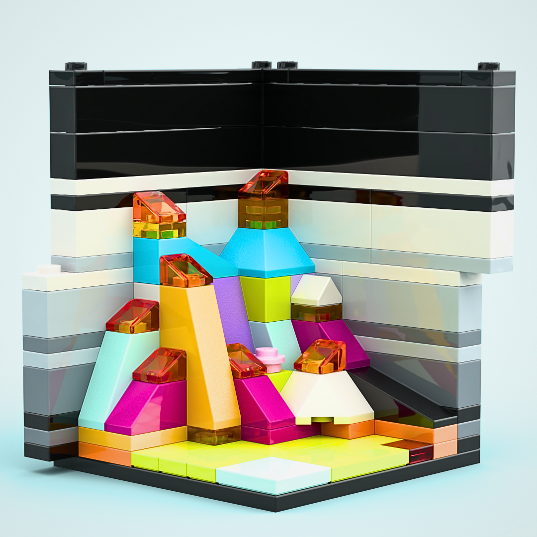 #15 Mountains Stack - INSTRUCTIONS and PARTS LIST