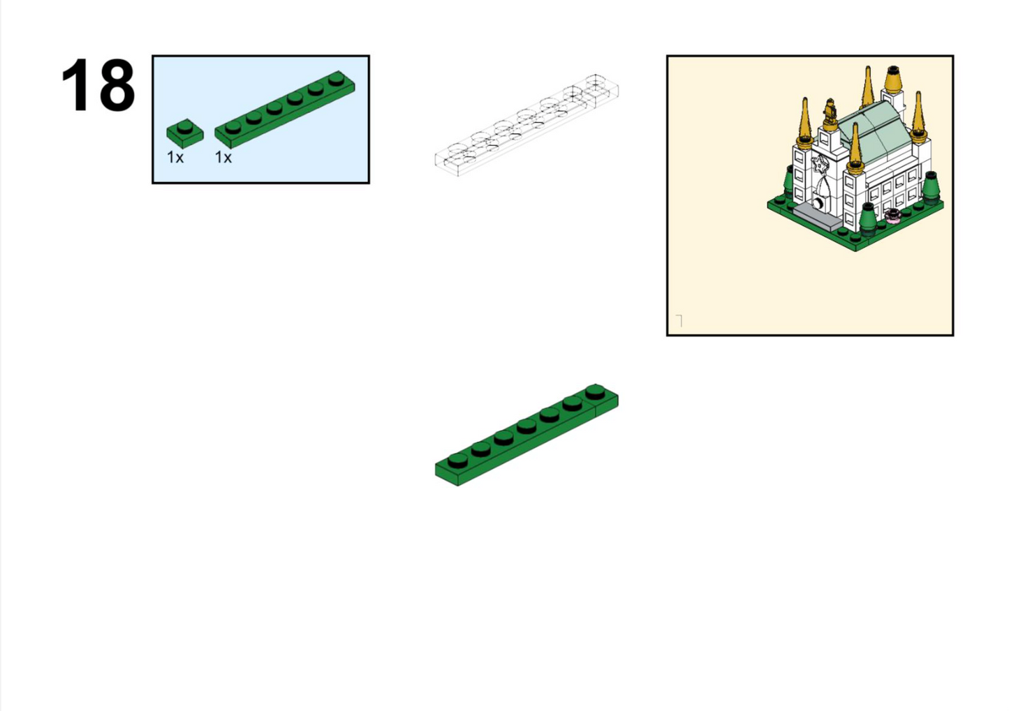 #3 Salt Lake Temple Stack - INSTRUCTIONS and PARTS LIST
