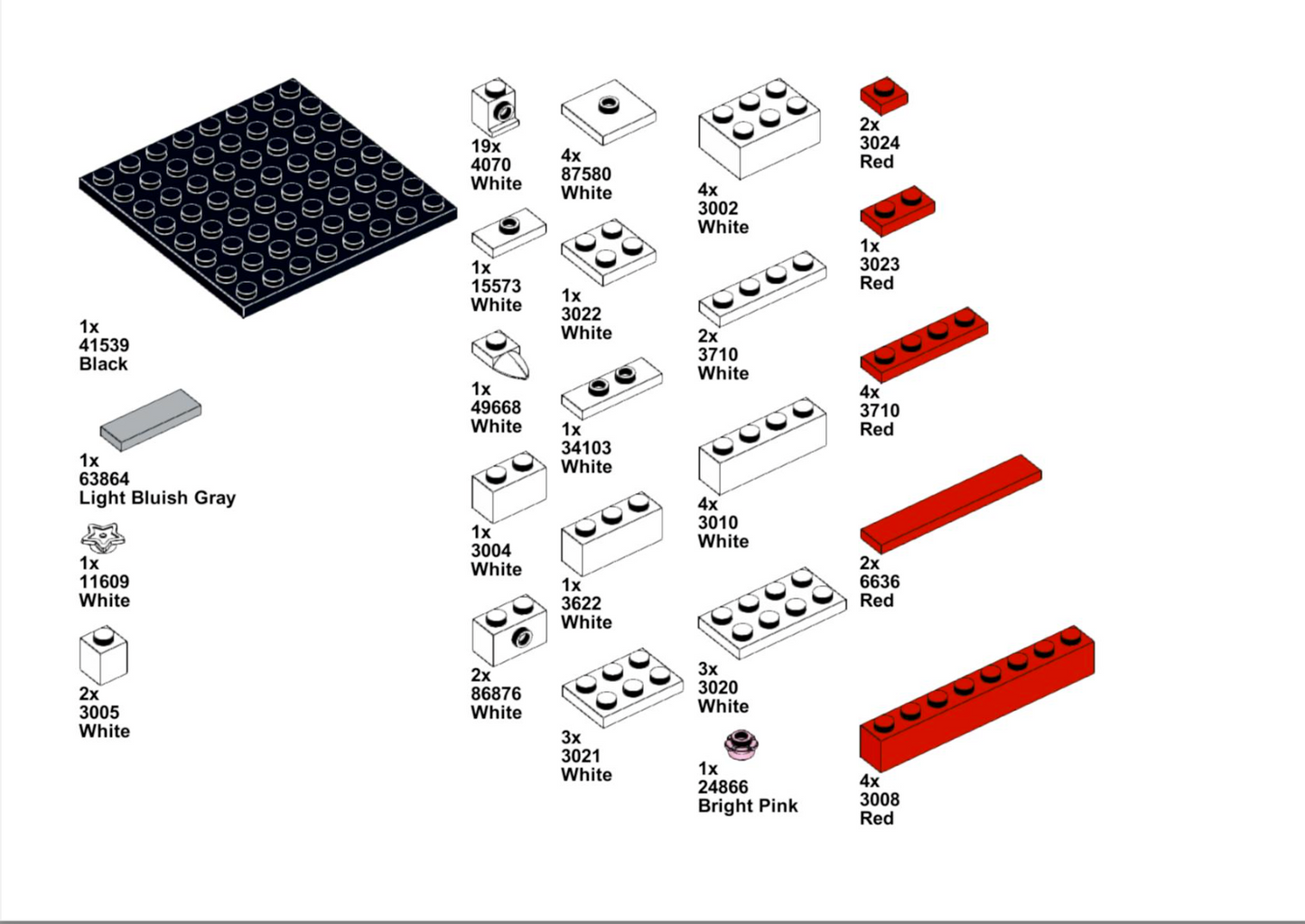 #13 Walker Building Stack - INSTRUCTIONS and PARTS LIST
