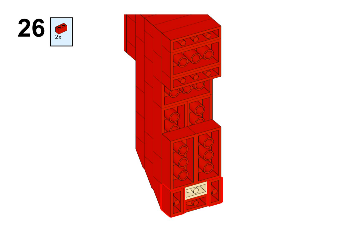 U of U BIG U - INSTRUCTIONS and PARTS LIST